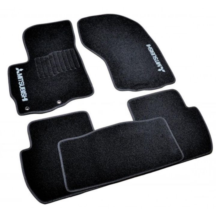 Коврики в салон для Mitsubishi Outlander XL '07-12, велюровые (Фортуна)