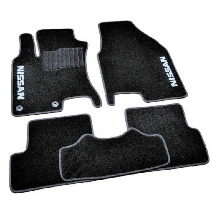 Коврики в салон для Nissan Qashqai '06-14, велюровые (Фортуна)