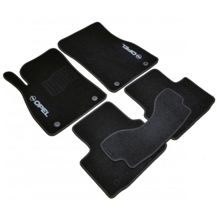 Коврики в салон для Opel Insignia '17-, велюровые (Фортуна)