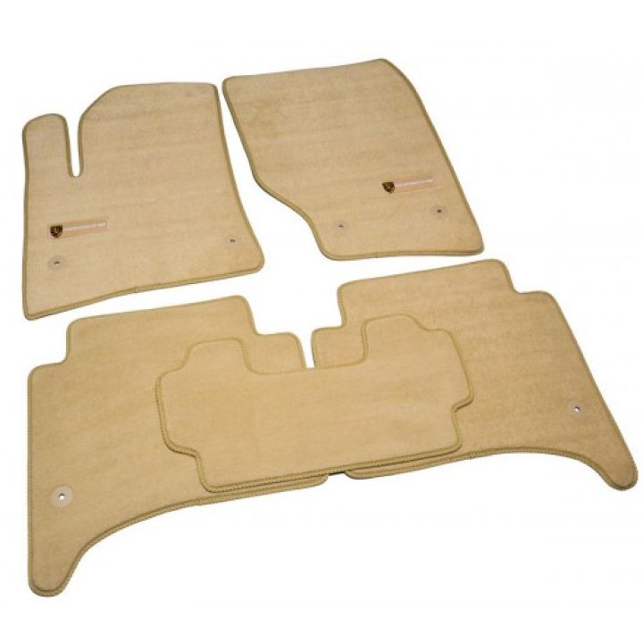 Килимки в салон для Porsche Cayenne '03-09, велюрові (Фортуна)