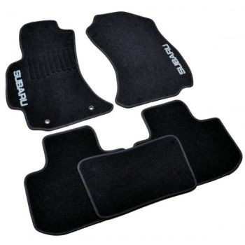 Килимки в салон для Subaru Impreza '07-12, велюрові (Фортуна)