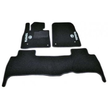Килимки в салон для Toyota Land Cruiser 200 '07-, велюрові (Фортуна)