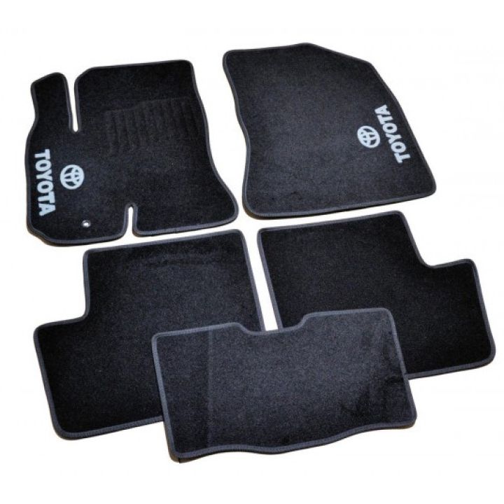Коврики в салон для Toyota RAV4 2001-2006, велюровые (Фортуна)