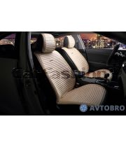 Накидки на передние сидения Monaco бежевый/бежевый CarFashion