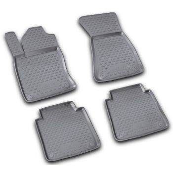 Коврики в салон для Audi A8 '03-10 Long, полиуретановые Element-Novline