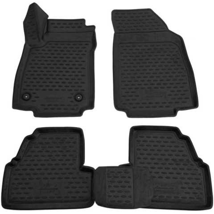 Коврики 3D в салон для Chevrolet Tracker '13-, полиуретановые Element-Novline
