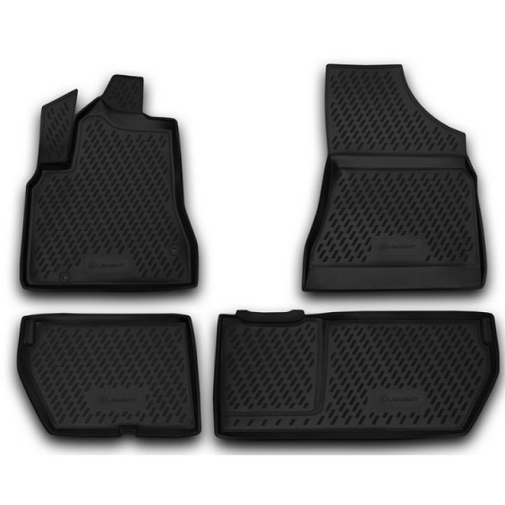 Килимки в салон для Citroen Berlingo '08-18, поліуретанові Element-Novline