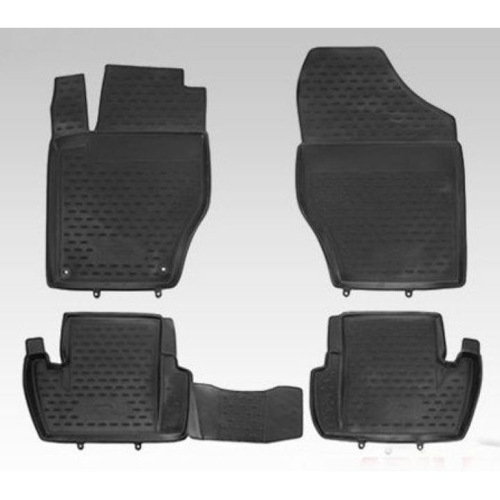 Килимки в салон для Citroen C4 / DS4 '11-, поліуретанові Element-Novline