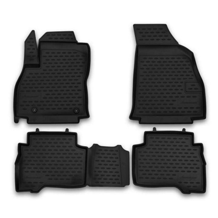 Килимки в салон для Citroen Nemo '08-, поліуретанові Element-Novline