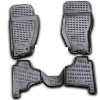Килимки в салон для Dodge Nitro '07-12, поліуретанові Element-Novline