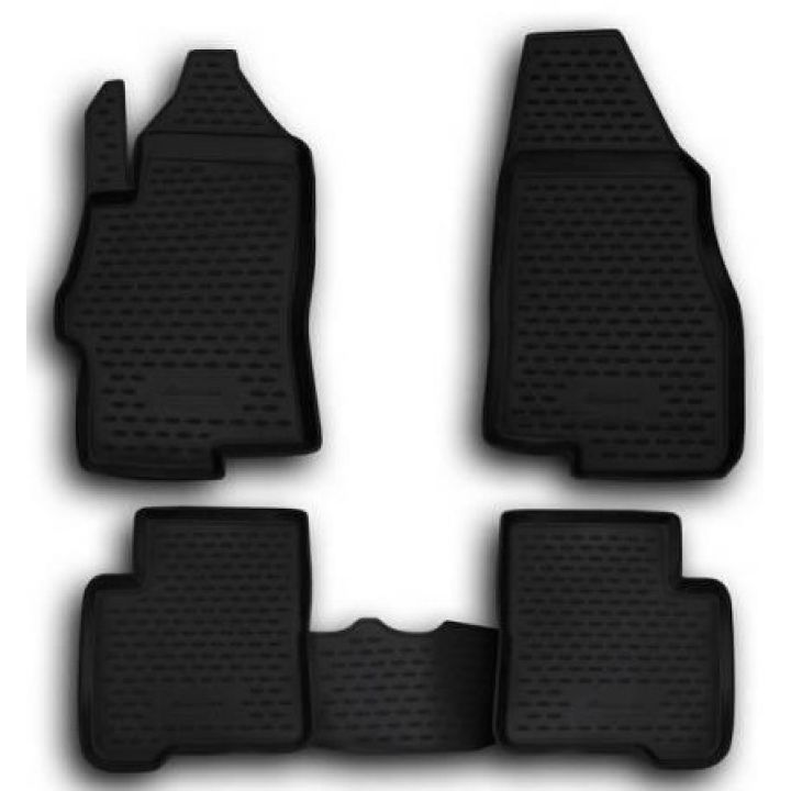 Коврики в салон для Fiat Linea '07-15, полиуретановые Element-Novline