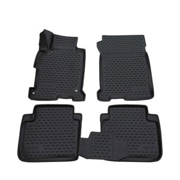 Килимки 3D в салон для Honda Accord 9 '13-17, поліуретанові Element-Novline