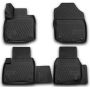 Коврики 3D в салон для Honda Civic 5D '12-17, полиуретановые Element-Novline