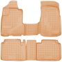 Коврики в салон для Honda CR-V '02-06 бежевые, полиуретановые Element-Novline