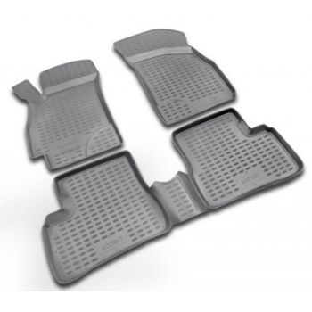 Килимки в салон для Hyundai Accent '01-05, поліуретанові Element-Novline