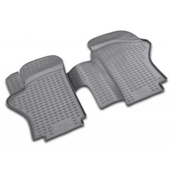 Килимки в салон для Hyundai H-1 '97-07 Long, поліуретанові Element-Novline