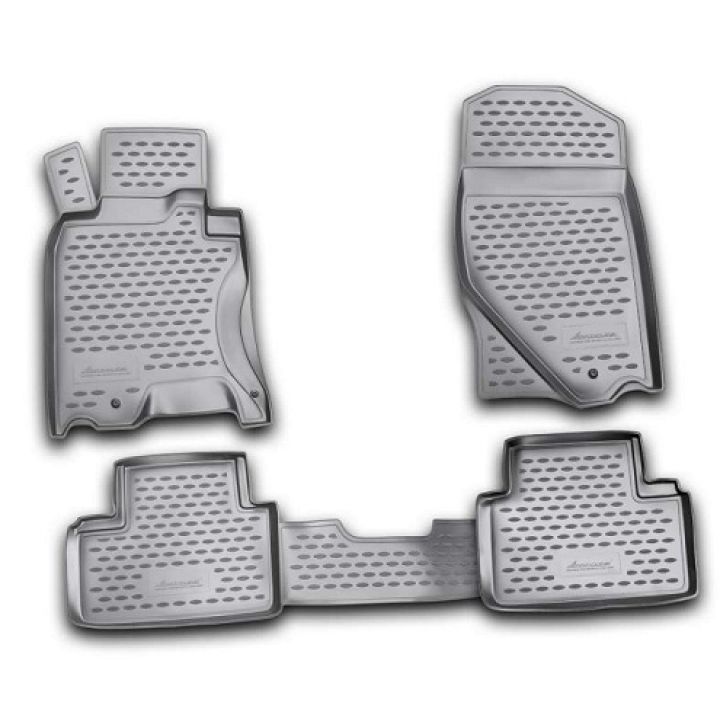 Килимки в салон для Infiniti G35 Sedan '07-10, поліуретанові Element-Novline