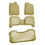 Килимки в салон для Infiniti QX56 '04-10 бежеві, поліуретанові Element-Novline