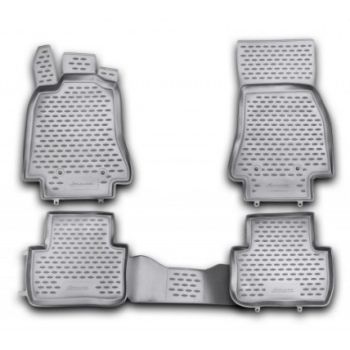Килимки в салон для Jaguar XF '09-15, поліуретанові Element-Novline