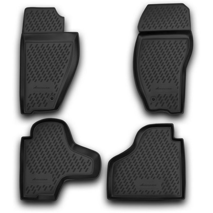 Килимки в салон для Jeep Cherokee '08-, поліуретанові Element-Novline