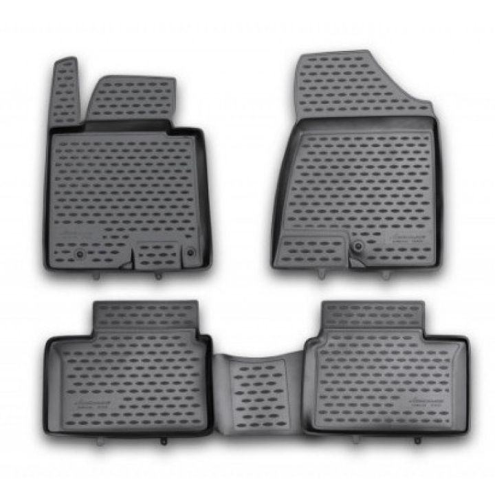 Коврики в салон для Kia Ceed '12-18, полиуретановые Element-Novline