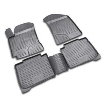 Коврики в салон для Kia Cerato '04-09, полиуретановые Element-Novline