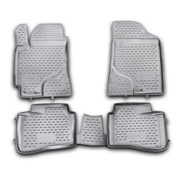 Коврики в салон для Kia Cerato '09-13, полиуретановые Element-Novline