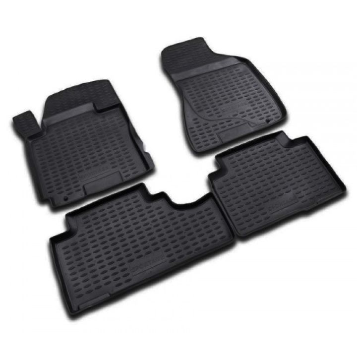 Коврики в салон для Kia Sportage 2004-2010, полиуретановые Element-Novline