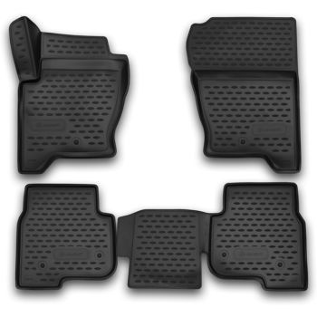 Килимки в салон для Land Rover Discovery 4 '14-16, поліуретанові Element-Novline
