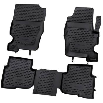 Килимки в салон для Land Rover Discovery 4 '09-16, поліуретанові Element-Novline