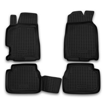 Килимки в салон для Mazda 6 '02-08, поліуретанові Element-Novline
