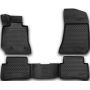 Коврики 3D в салон для Mercedes E-Class W212 '09-15, полиуретановые Element-Novline