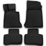 Коврики 3D в салон для Mercedes GLK-Class X204 '09-15, полиуретановые Element-Novline