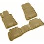 Коврики в салон для Mercedes E-Class W211 '02-09 бежевые, полиуретановые Element-Novline