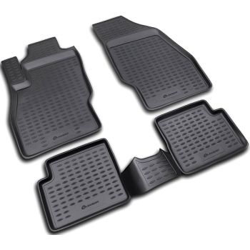 Килимки в салон для Opel Corsa D '06-14, поліуретанові Element-Novline