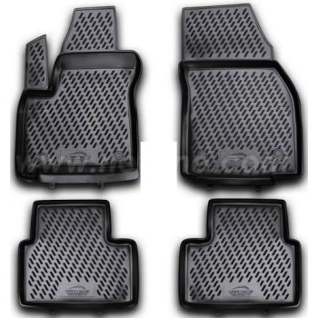 Килимки в салон для Opel Meriva '10-, поліуретанові Element-Novline