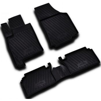 Килимки в салон для Opel Meriva '03-09, поліуретанові Element-Novline