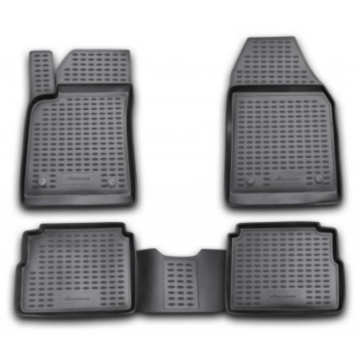 Коврики в салон для Opel Vectra C '02-08, универсал, полиуретановые Element-Novline