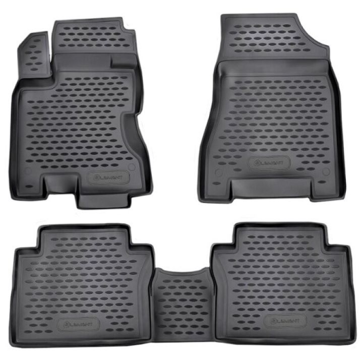 Килимки в салон для Renault Koleos '06-16, поліуретанові Element-Novline