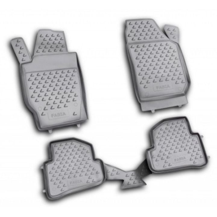 Коврики в салон для Skoda Fabia 2 '07-14, полиуретановые Element-Novline