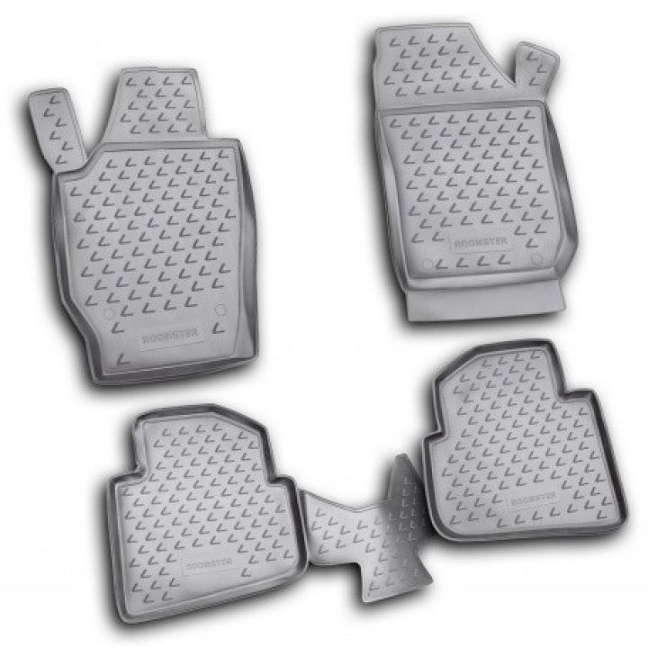 Коврики в салон для Skoda Roomster '07-15, полиуретановые Element-Novline