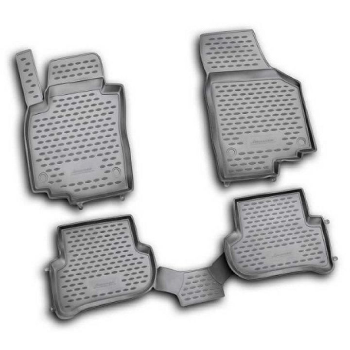 Коврики в салон для Skoda Yeti '09-17, полиуретановые Element-Novline