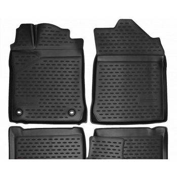 Килимки 3D в салон для Toyota Avalon '13-17 USA, поліуретанові Element-Novline