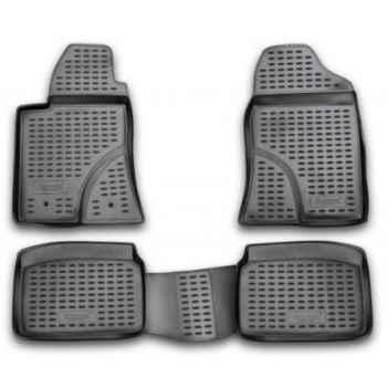 Килимки в салон для Toyota Avensis '03-08, поліуретанові Element-Novline