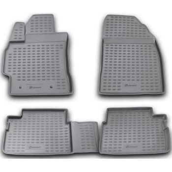 Килимки в салон для Toyota Corolla 2007-2012, поліуретанові Element-Novline