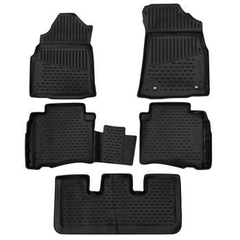 Килимки в салон для Toyota Fortuner '05-14, поліуретанові Element-Novline