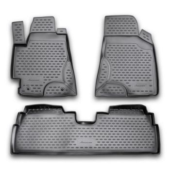 Килимки в салон для Toyota Highlander '01-07, поліуретанові Element-Novline