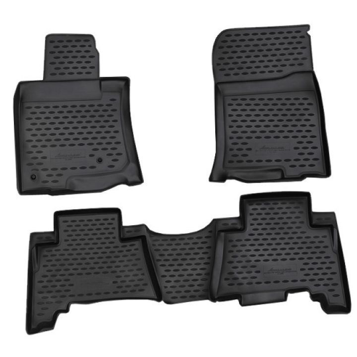 Килимки в салон для Toyota LC Prado 150 '10-13, поліуретанові Element-Novline