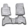 Килимки в салон для Toyota LC Prado 150 '10-13 сірий, поліуретанові Element-Novline