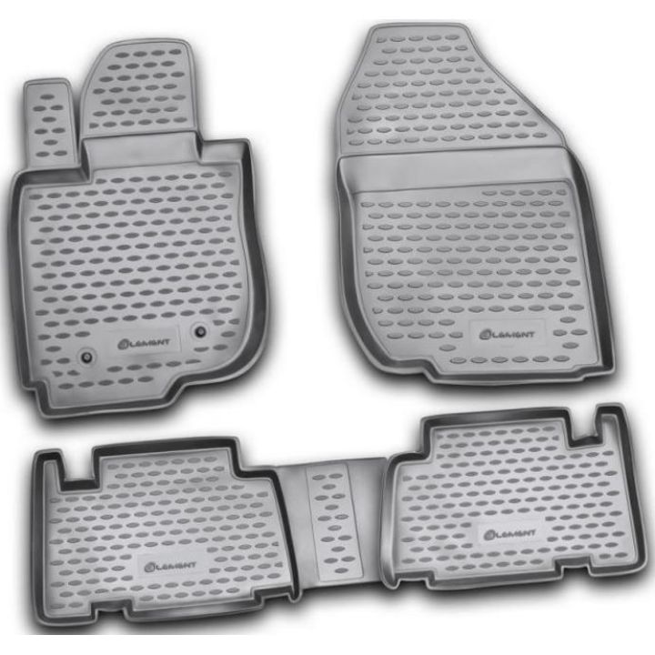 Килимки в салон для Toyota RAV4 2006-2012, поліуретанові Element-Novline